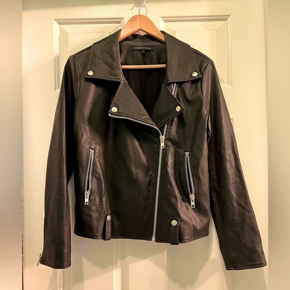 Elophe Studios Faux Leather Jacket - Picture 1 of 3